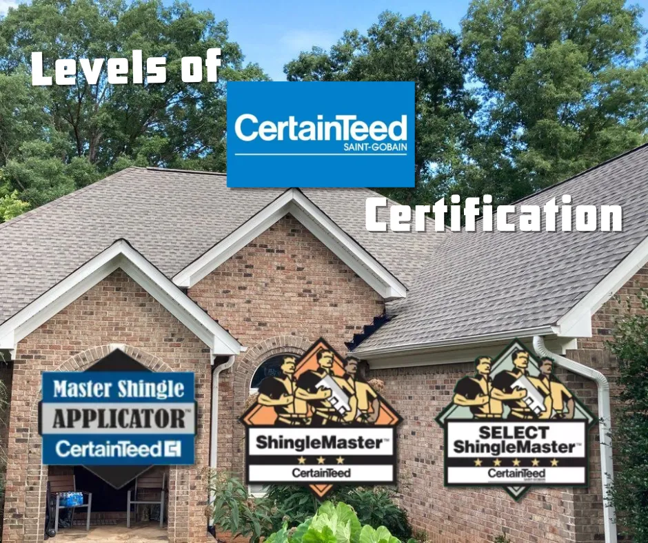 What Are The Different Levels Of Certainteed Certifications